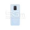 Rear Cover White + Camera Lens Xiaomi Redmi Note 9 Pro No Logo