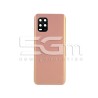 Rear Cover Pink + Camera Lens Xiaomi Mi 10 Lite No Logo