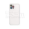 Rear Cover Full Parts White iPhone 12 Pro Max No Logo