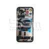 Rear Cover Full Parts Blue iPhone 12 Pro No Logo