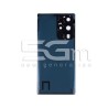 Rear Cover Black + Camera Lens Samsung SM-S908 S22 Ultra No Logo