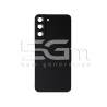 Rear Cover Black + Lens Camera Samsung SM-S906 S22+ No Logo