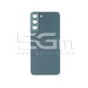 Rear Cover Green + Lens Camera Samsung SM-S906 S22+ No Logo