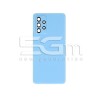 Rear Cover Blue + Camera Lens Samsung SM-A525 A52 No Logo