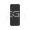 Rear Cover Black + Lens Camera Samsung SM-A022 A02 No Logo