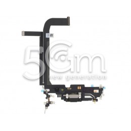 Connettore di Ricarica Nero Flex Cable iPhone 13 Pro Max (PULLED)