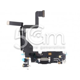 Charging Connector Black Flex Cable iPhone 14 Pro (PULLED)