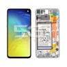 Display Touch Prims White + Frame Samsung SM-G970F S10e Ori