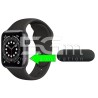 Power ON - OFF Button Gray Apple Watch Series 6 44mm