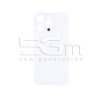 Rear Cover White iPhone 14 Pro Big Hole No Logo