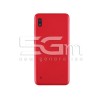 Rear Cover Red + Camera Lens Samsung SM-A105 A10 No Logo