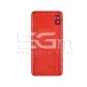 Rear Cover Red + Camera Lens Samsung SM-A105 A10 No Logo