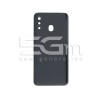 Rear Cover Black + Camera Lens Samsung SM-A405F A40 No Logo