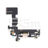 Charging Connector White Flex Cable iPhone 13