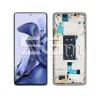 Display Touch + Frame Moonlight White Xiaomi Mi 11T - Mi 11T Pro 5G (Pulled)