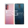 Rear Cover Red + Camera Lens OPPO Reno 4 Pro 5G No Logo