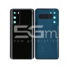 Rear Cover Black + Camera Lens Huawei P40 No Logo