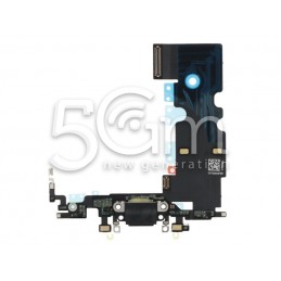 Charging Connector Black Flex Cable iPhone SE (2020) PULLED