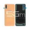 Rear Cover Coral + Camera Lens Samsung SM-A505 A50 Ori