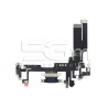 Charging Connector Flex Cable Black iPhone 14 (A) No Logo