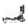 Connettore Di Ricarica Flex Cable Bianco iPhone 14 (PULLED)