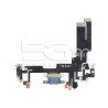 Charging Connector Blue Flex Cable iPhone 14 (A)