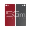 Rear Cover Red iPhone SE 2020 - SE 2022 Small Hole No Logo