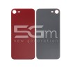 Rear Cover Red iPhone SE 2020 - SE 2022 Big Hole No Logo