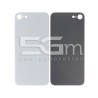 Rear Cover White iPhone SE 2020 - SE 2022 Small Hole No Logo