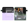 Cover TOP + LCD SUB Bora Purple Samsung SM-F721 Flip4 Ori