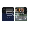 Cover TOP + LCD SUB Bespoke Navy Samsung SM-F721 Flip4 Ori