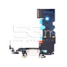 Charging Connector White Flex Cable iPhone SE 2022 No Logo