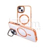 Custodia Transparent-Orange MagSafe iPhone 13