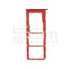 Sim Card Tray Red Samsung SM-A107 A10S