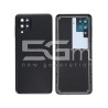 Rear Cover Black + Camera Lens Samsung SM-A125 - A127 A12 No Logo