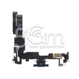 Charging Connector Flex Cable Black iPhone 14 Plus (PULLED)