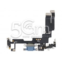 Charging Connector Flex Cable Blue iPhone 14 (PULLED)