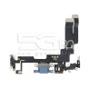 Charging Connector Flex Cable Blue iPhone 14 (PULLED)