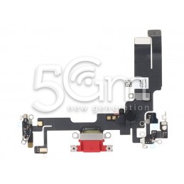 Charging Connector Flex Cable Red iPhone 14 (PULLED)