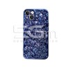 Custodia Lucida a Forma di Ondulazione Blu iPhone 13