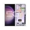 Display Touch + Frame Lavender Samsung SM-S918B S23 Ultra Ori