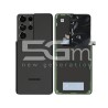 Rear Cover Phantom Black + Camera Lens Samsung SM-G998 S21 Ultra 5G Ori