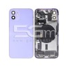 Rear Cover Full Parts Purple iPhone 12 No Logo