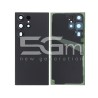 Rear Cover Phantom Black + Camera Lens Samsung SM-S918 S23 Ultra No Logo