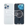 Rear Cover White Titanium + Magnetism Ring + Camera Lens iPhone 15 Pro Max