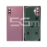 Rear Cover Aura Pink + Camera Lens Samsung SM-N970 Note 10 No Logo