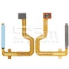 Fingerprint Flex Cable Frosted Blue Moto G62 5G