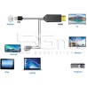 Cable USB 3.1 Type-C to HDMI MHL 4K Smartphone to TV Transmitter