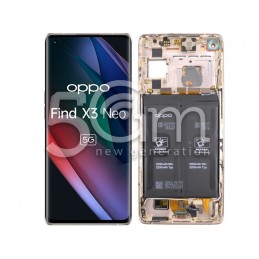 Display Touch + Frame Galactic Silver OPPO Find X3 Neo (PULLED)