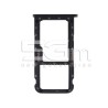 Sim Card Tray + Micro SD Tray Black Huawei Mate 10 Lite